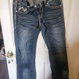 Rock&Roll Stylish Blue Women's Jeans